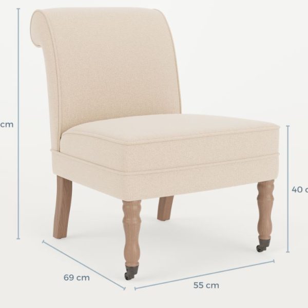 Madeleine Armchair, Signature Linen Moss