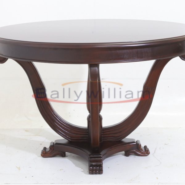 Solid Mahogany James Round Dining Table