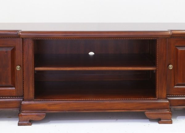 Solid Mahogany Large TV Unit