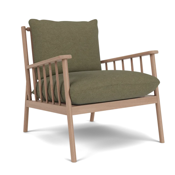 Casey Oak-framed Accent Chair
